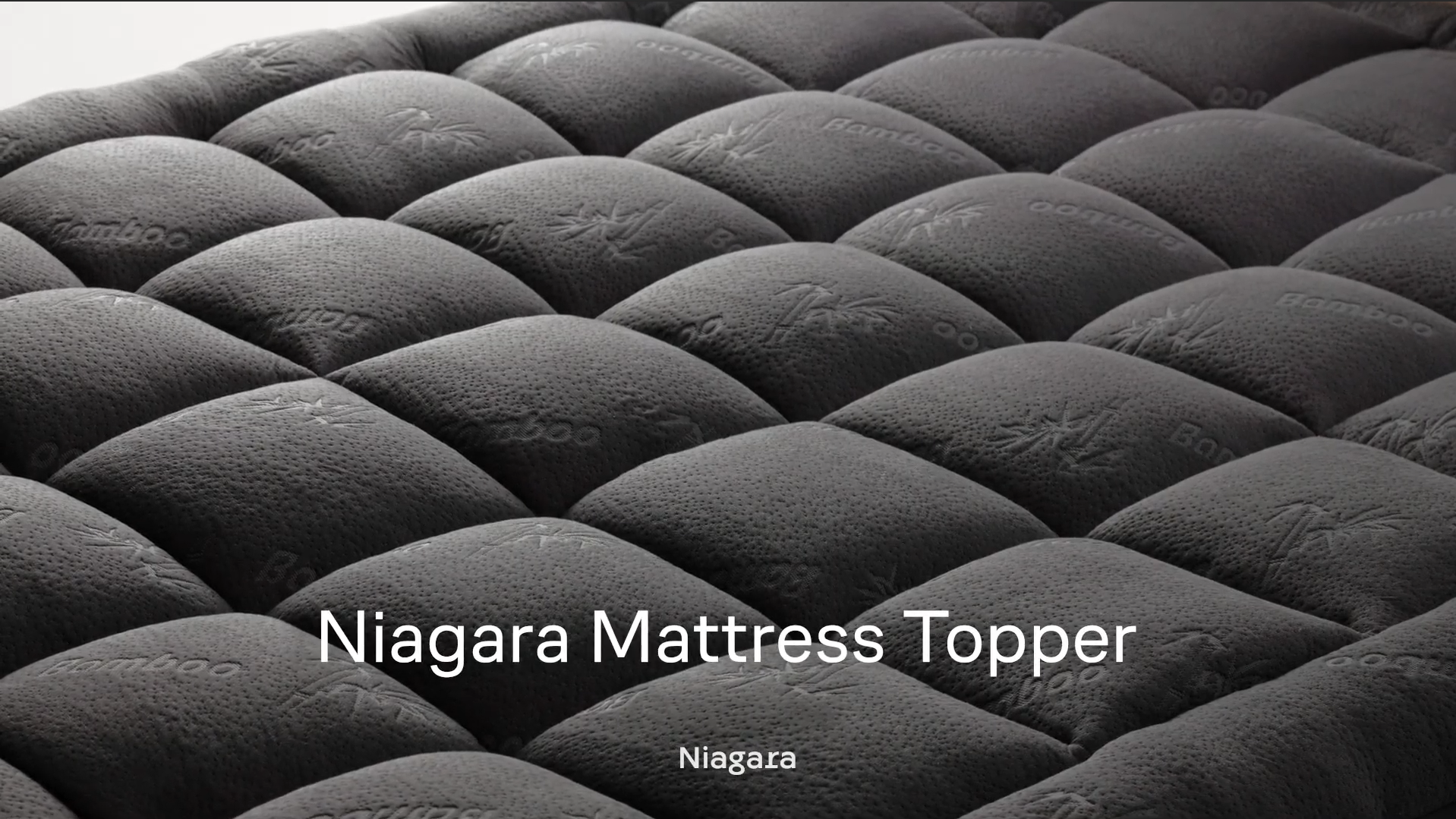 Amazon.com: Niagara Sleep Solution Ultra Soft King Size Mattress Topper -  Viscose Made from Bamboo Pillow Top Mattress Pad for Back Pain Relief -  Naturally Cooling for Hot Sleepers, Dark Gray :