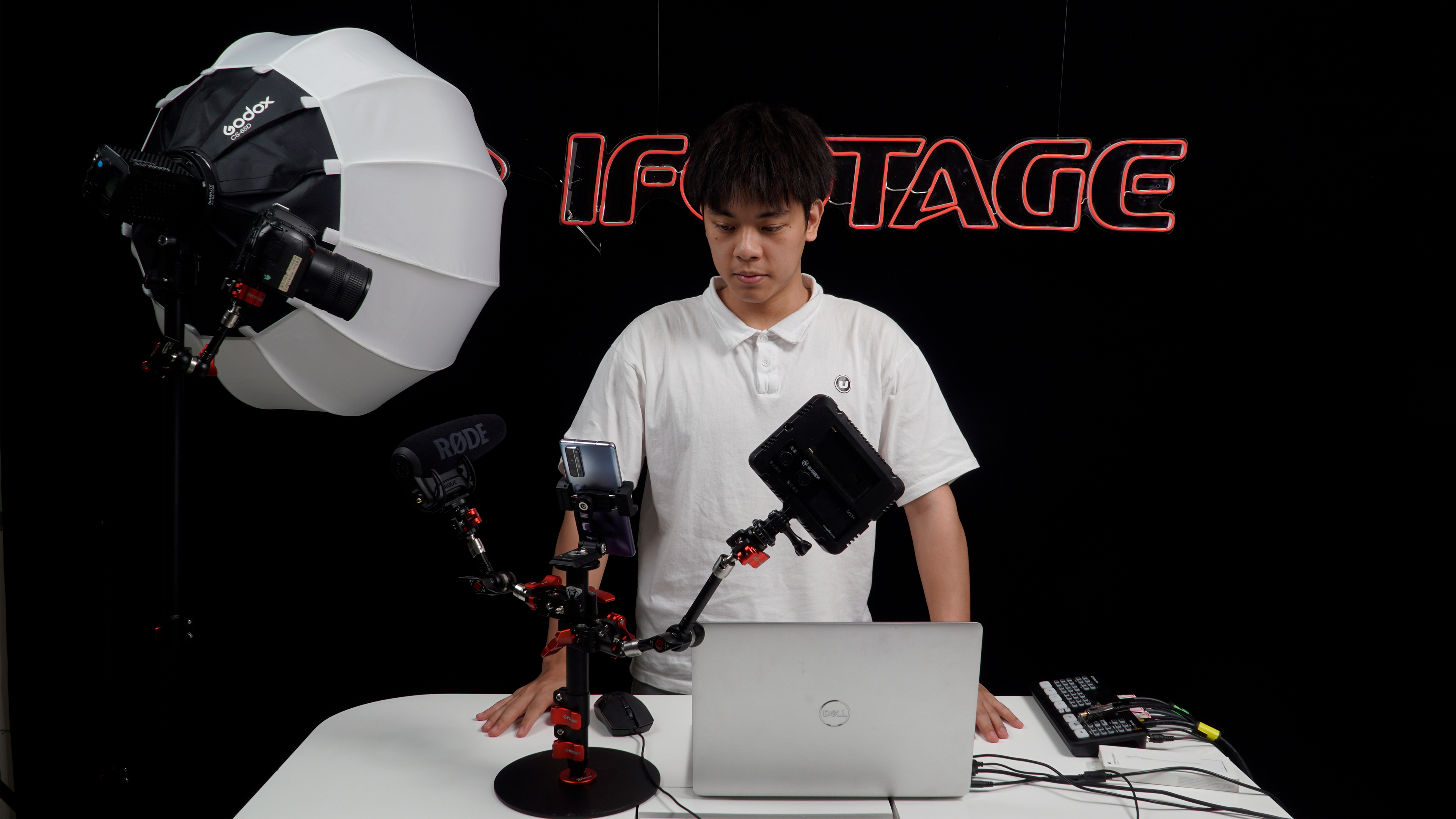 Amazon | IFOOTAGE モノポッド ラウンドベース RB-A200、56cm