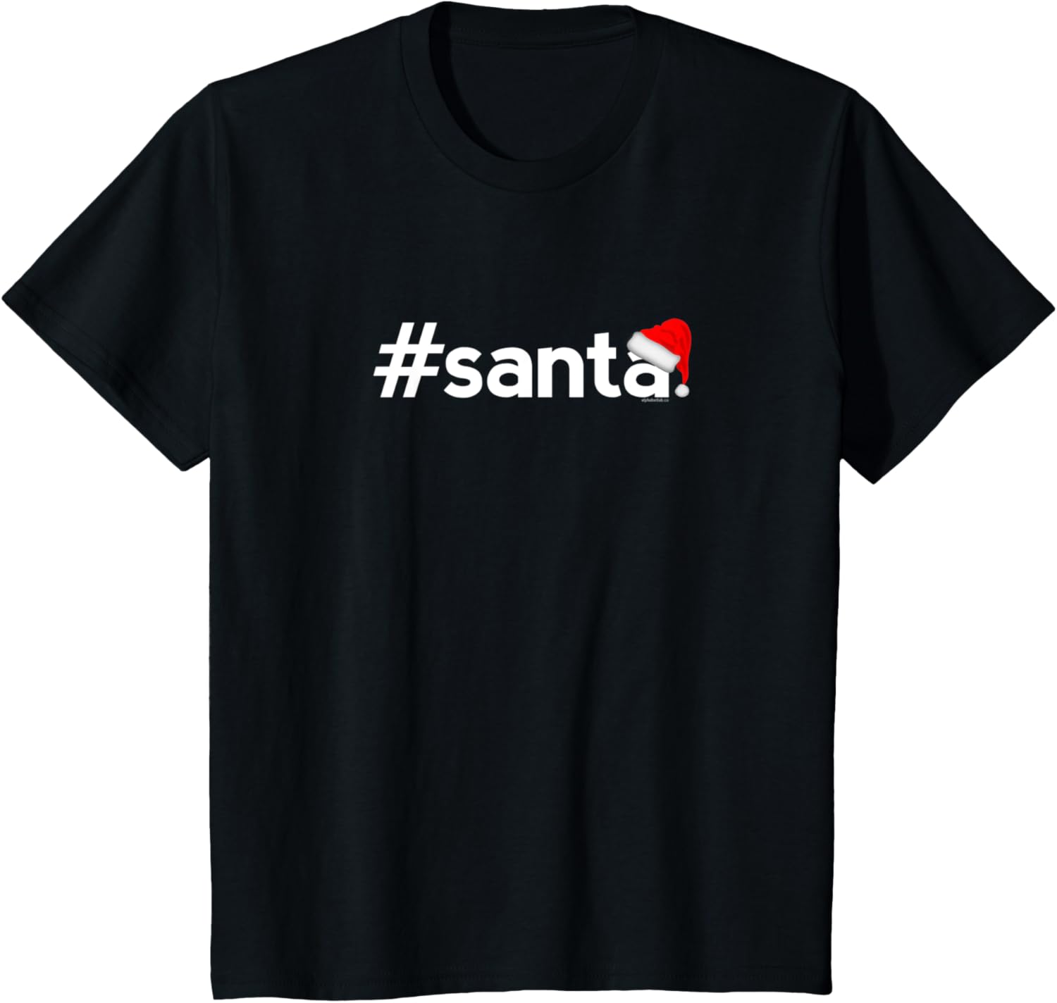 Kids Christmas Shirts for Kids Boys Girls Hashtag Santa Gift Idea T-Shirt