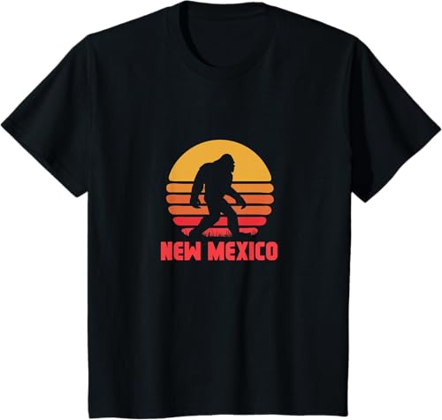 Miniatura 12 de Bigfoot New Mexico State Sasquatch Yeti Urban Legend Retro T-Shirt Black,Asphalt Grey,White,Silver Grey,Brown,Olive Green,Lemon Yellow,Dark Heather
