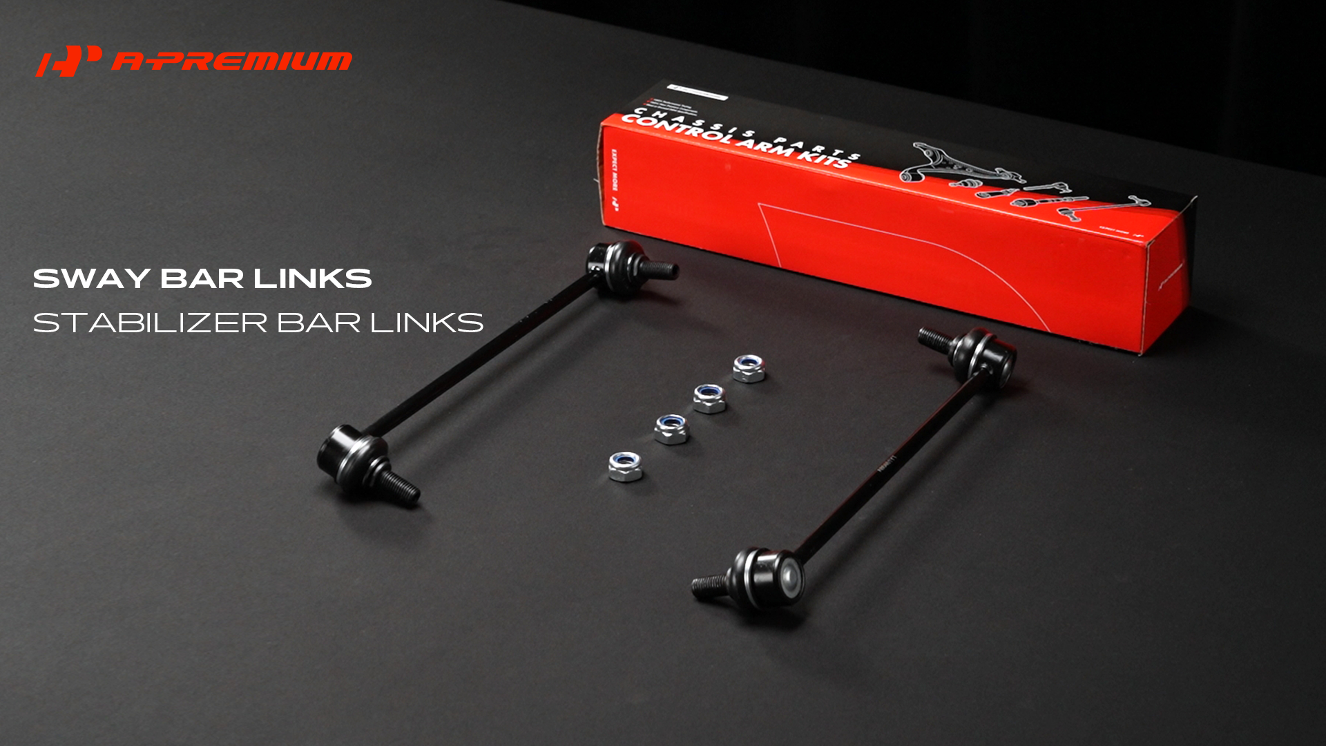 A-Premium 2 x Front Sway Bar Links Stabilizer Bar Links