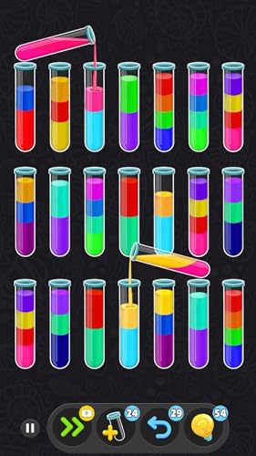 Color Water Sort - Tube Puzzle Games - Satisfying Game