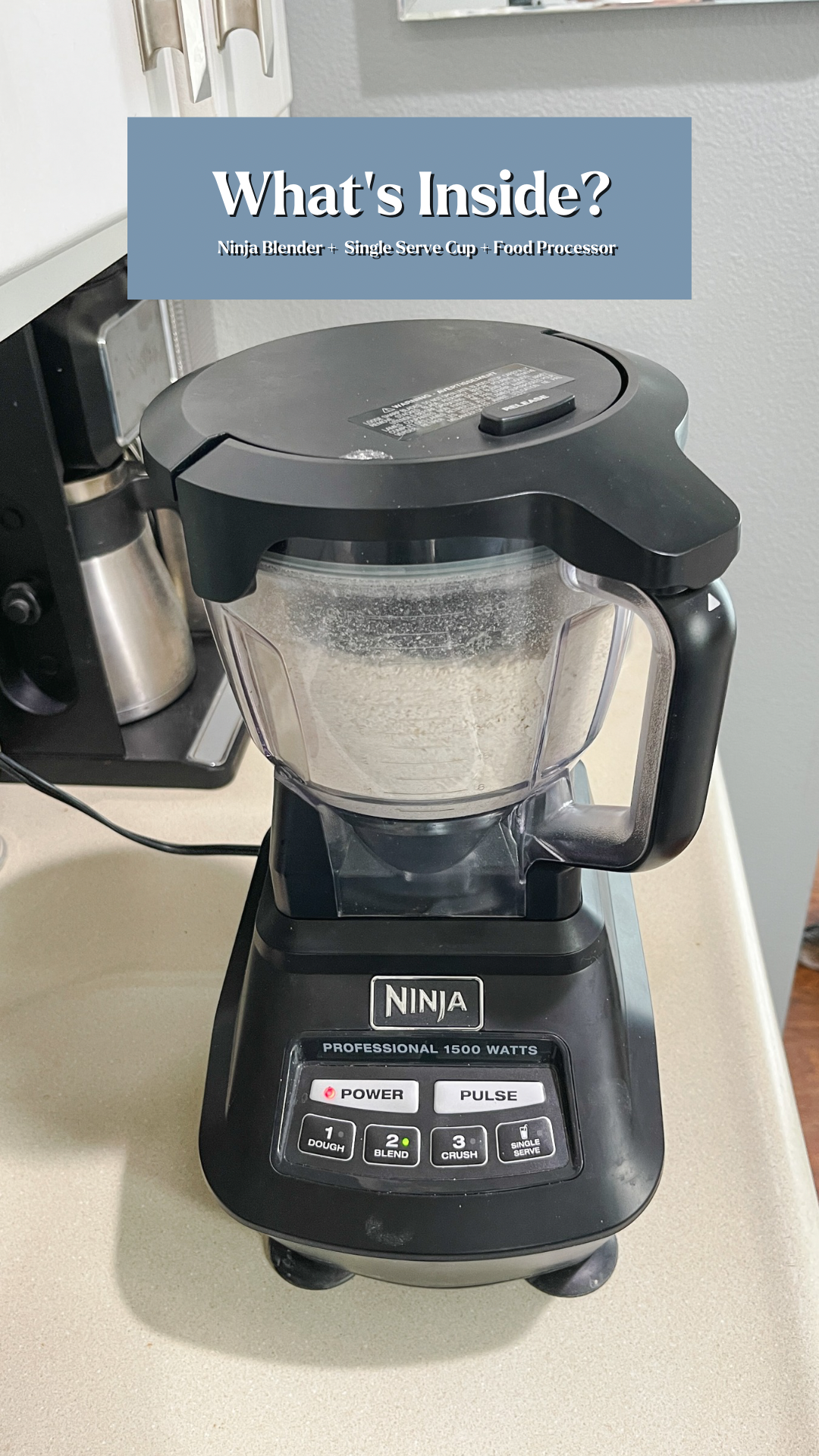 3667-O ニンジャ キッチンパルス BL202JBK 30 Watch Ninja Mega Kitchen System Overview and Thoughts After 2