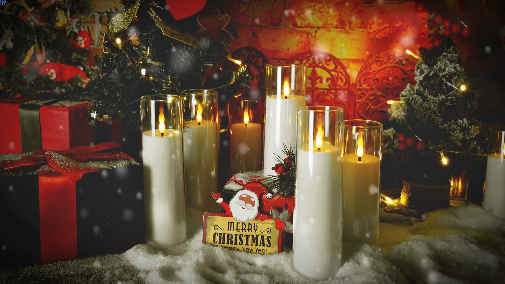 Amazon.com: kakoya Flickering Flameless Candles Battery Operated