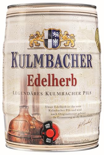 Kulmbacher Edelherb Pils 5,0 l Partydose mit Zapfhahn PFANDFREI (1 x 5,0 l)