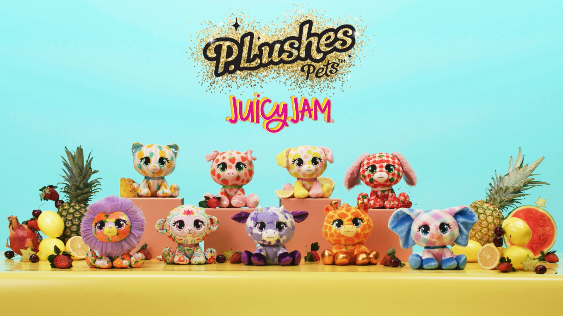 Amazon.com: GUND P.Lushes Pets Juicy Jam Collection, Katelyn