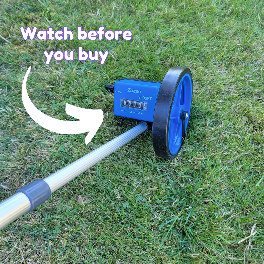 Watch Closer Look and Review - 6 inch Measuring Wheel on Amazon Live