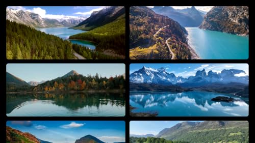 Mountain Lake – Peaceful Nature Scenery with Relaxing Music Ambience Screensaver – vue 4