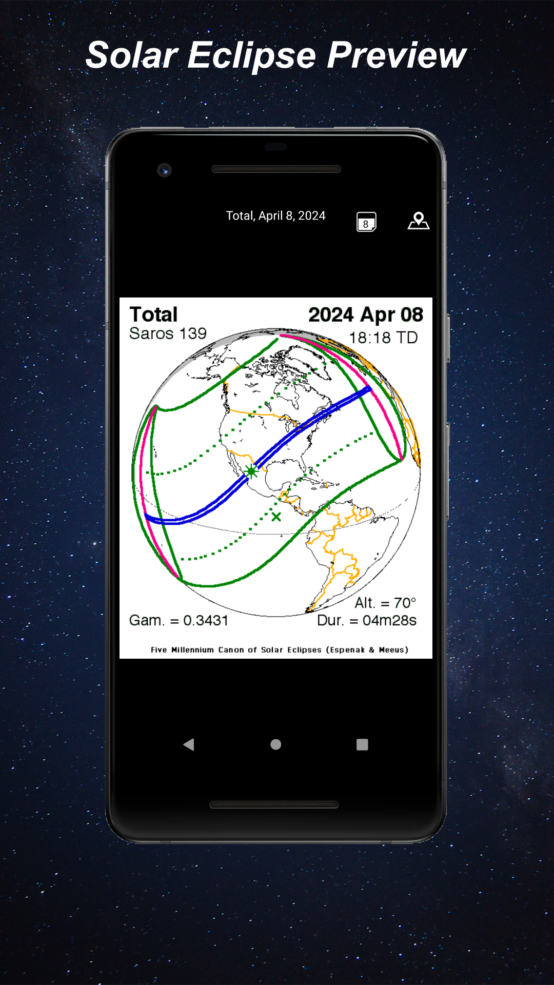 Lunar Phase - Moon Phases Calendar & Widget - App on Amazon Appstore