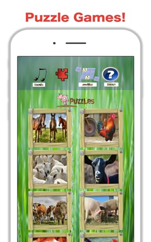 Jogos de animais de fazenda para crianças