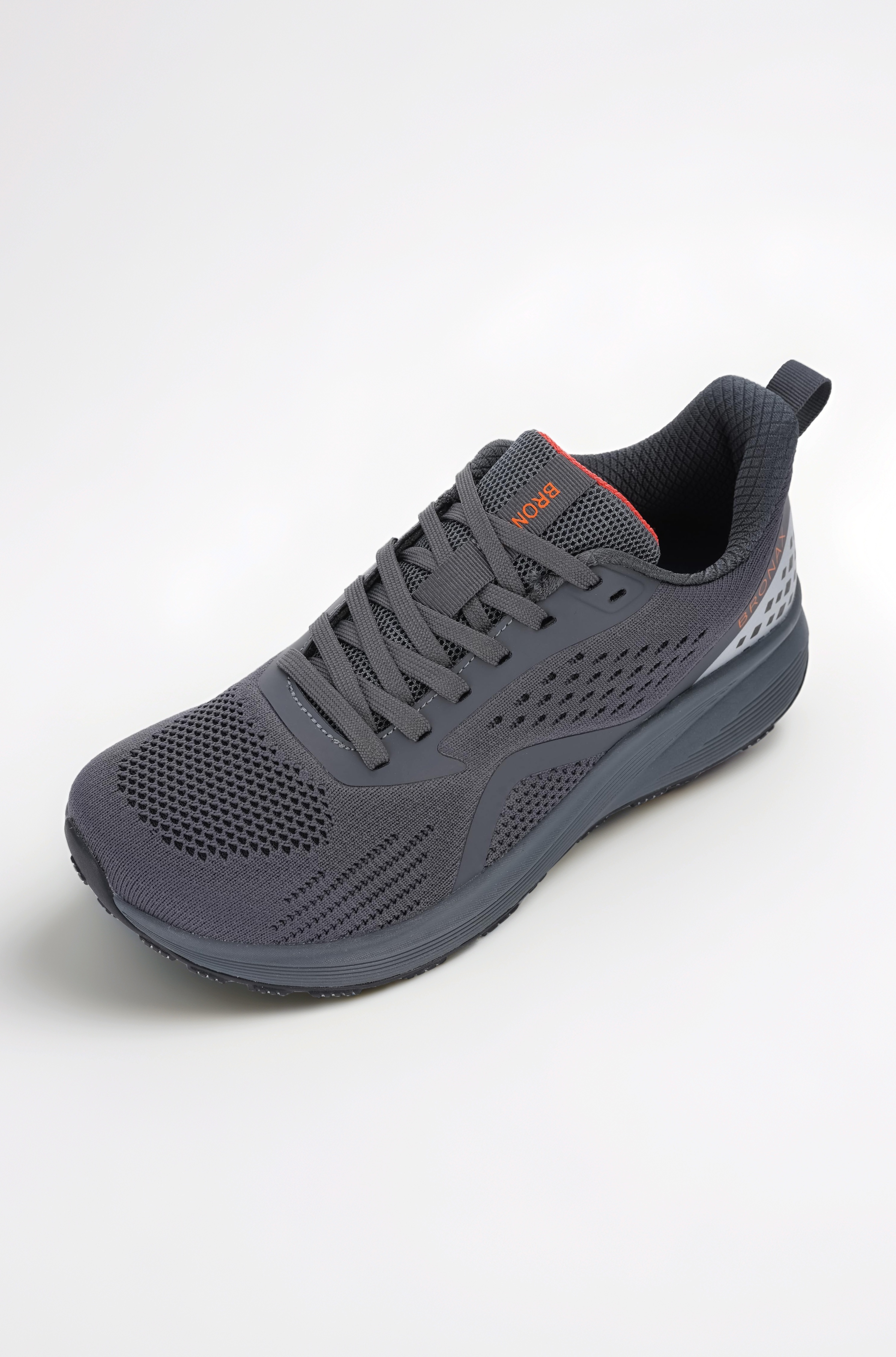 Men's Wide Cushioned Supportive Road Running Shoes | Wide Toe Box | Rubber Outsole