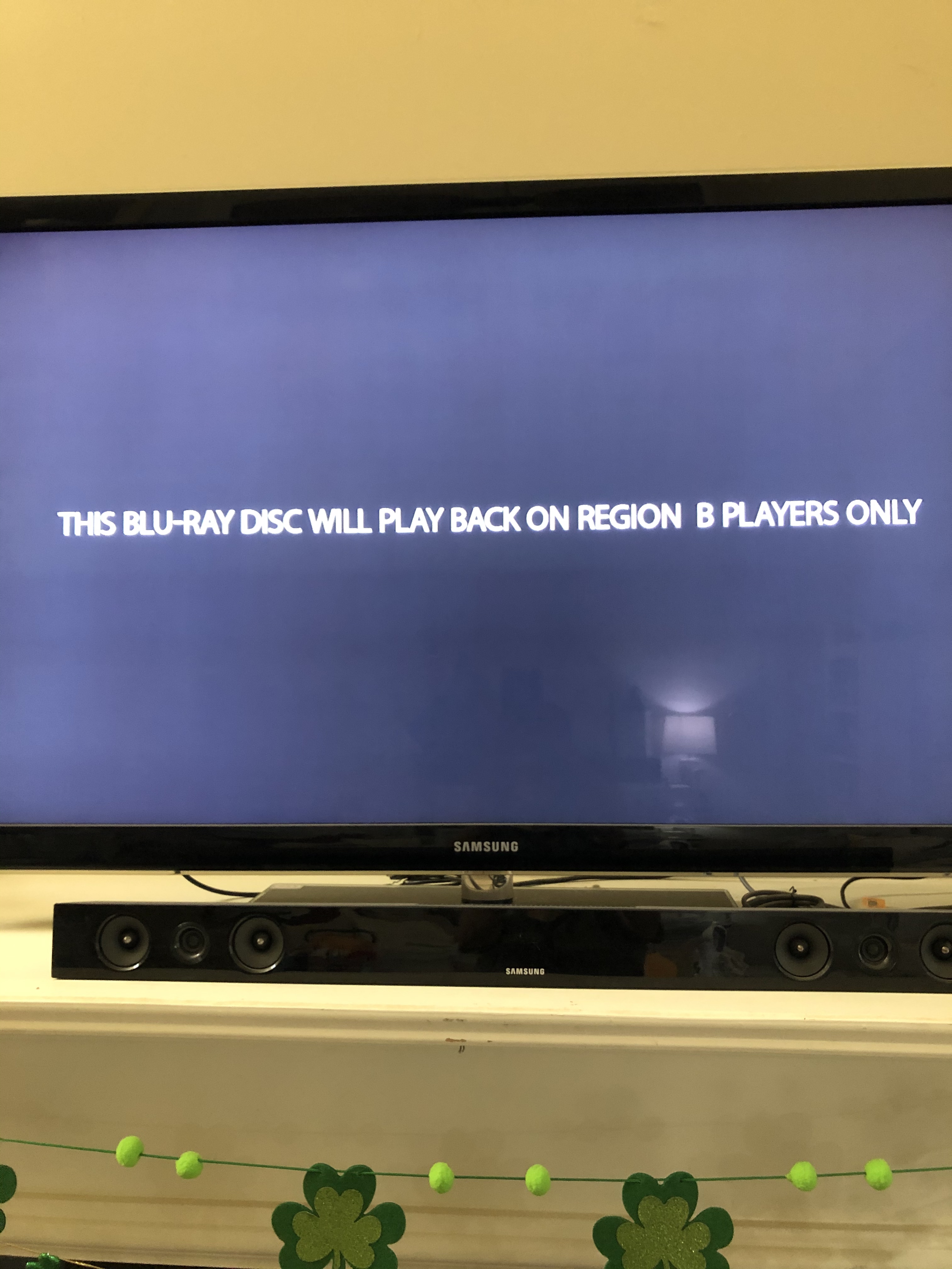 Region where Blu-ray can played!!