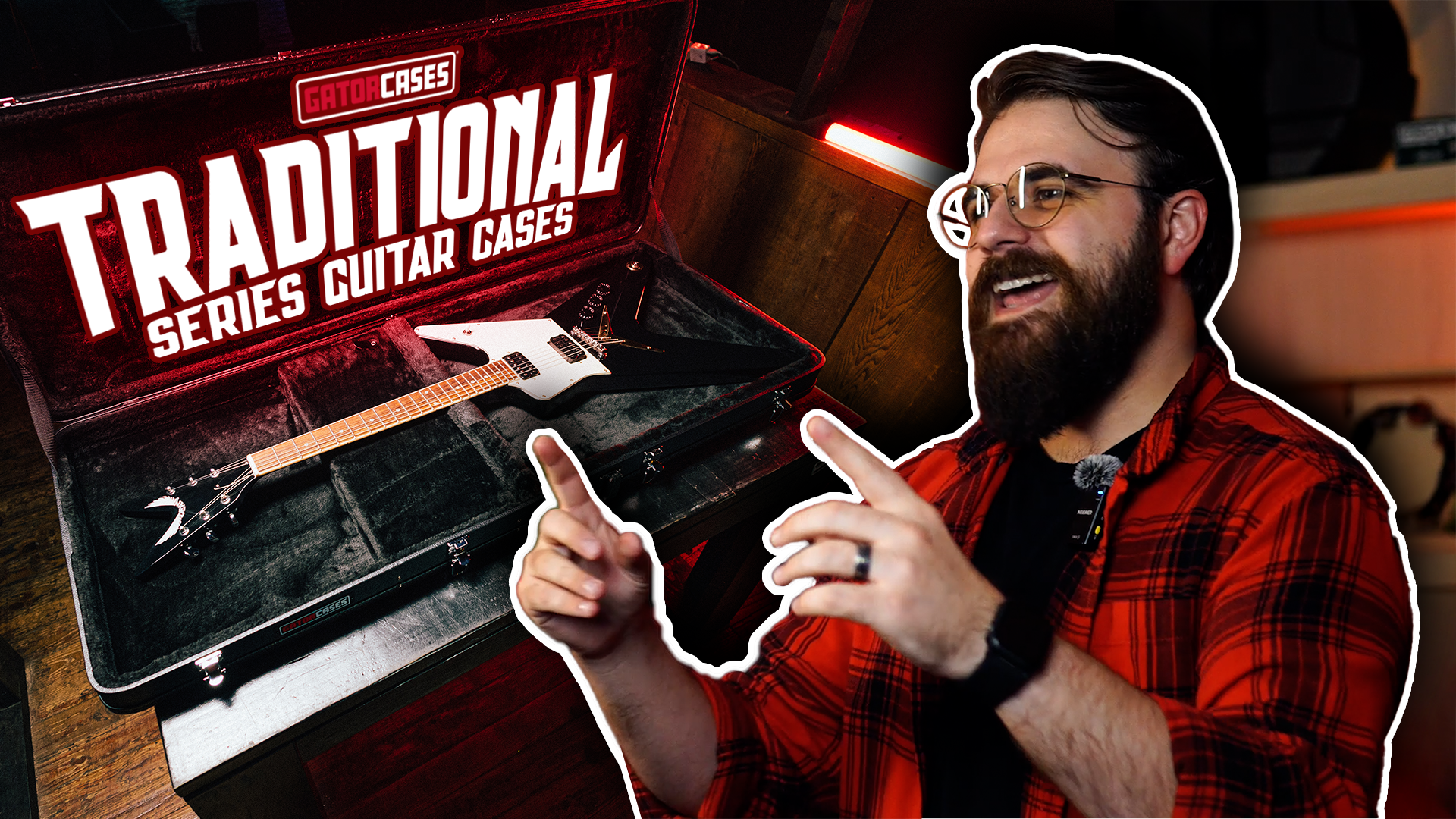 Amazon.com: Gator Cases Hard-Shell Wood Case for Fender Jaguar