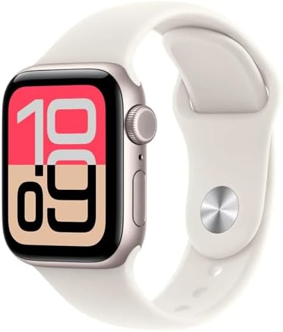 Apple Watch SE (3nd Gen) (GPS, 40mm) - Starlight Aluminum Case wi...