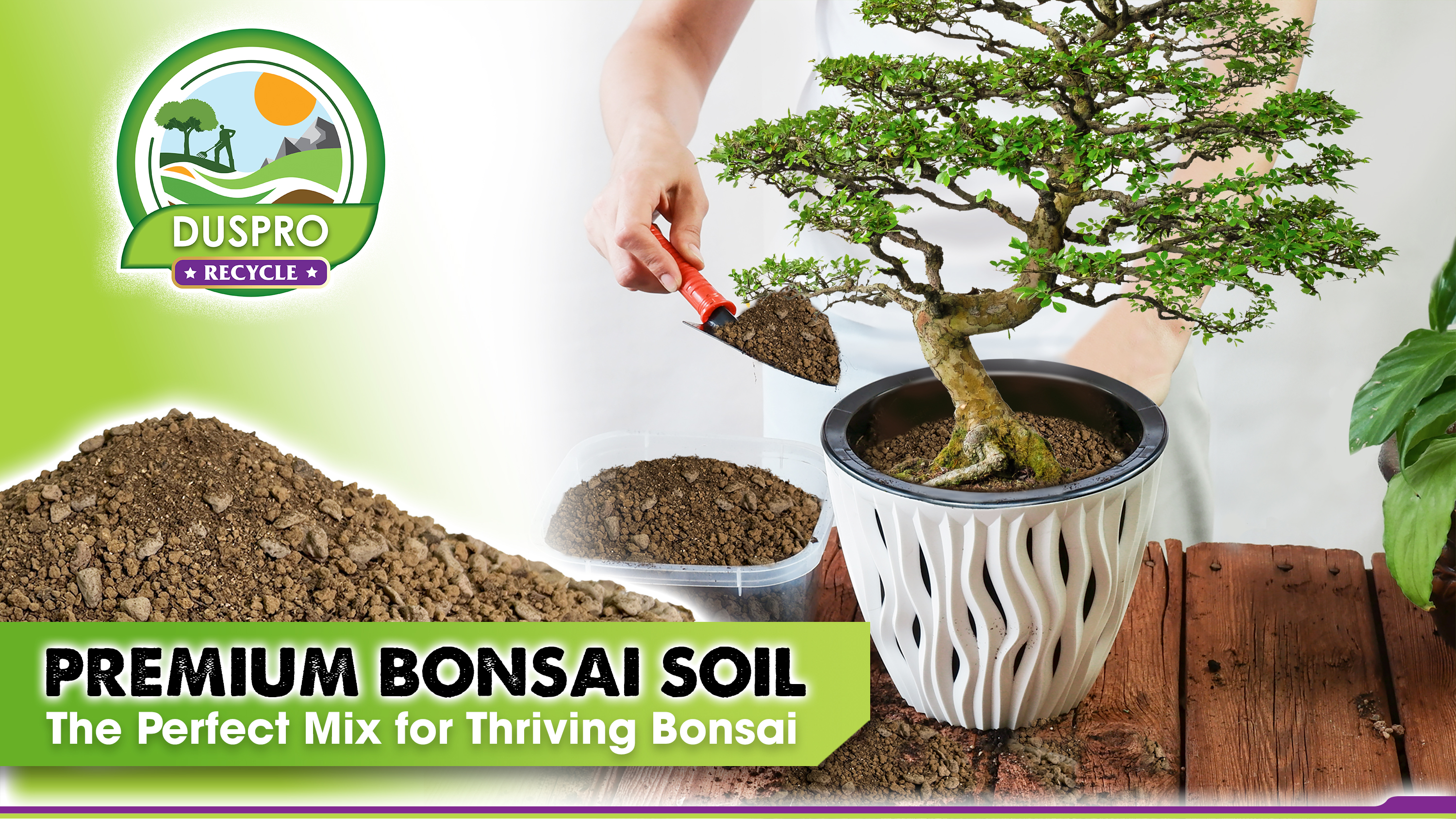 Amazon.com : DUSPRO Premium Bonsai Soil Mix Ready to Use Pre-Mixed