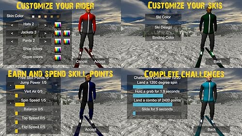 Ski Freestyle Mountain