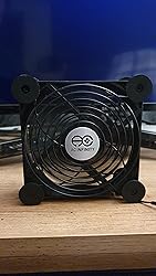AC Infinity Multifan S3-P, Ventilateur Silencieux Alimenté Par Courant Alternatif De 120 Mm Avec Controle De Vitesse Certifie Ul Pour Recepteur Dvr Playstation Xbox