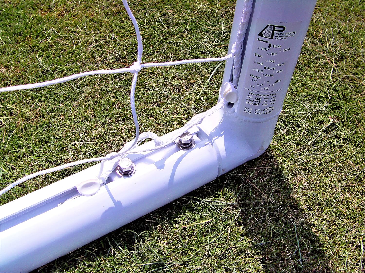 Pevo Park Series 4x6 Soccer Goal | Aluminum Soccer Goals : Sports & Outdoors