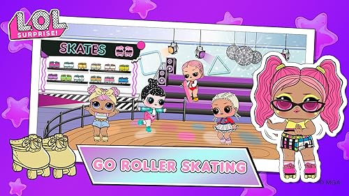 L.O.L. Surprise! Mall Vibes. Jogo de compras com bonecas LOL. Jogos engraçados para crianças para me