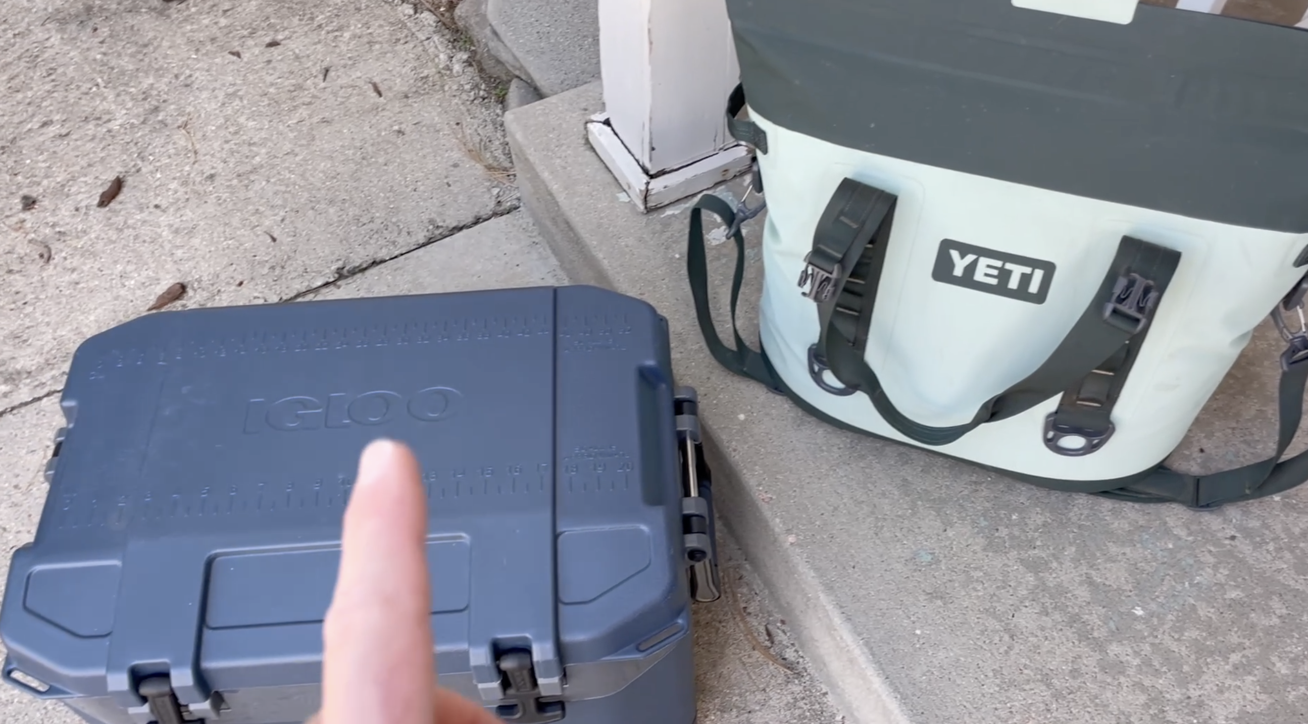 igloo coole soft sided cooler bag v yeti Watch Yeti vs. Igloo Cooler- Which Is Better? #thisorthat on Amazon Live