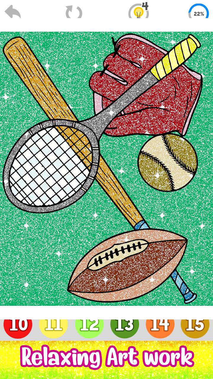 Sports Color by Number: Coloring Book Pages For Me - App on Amazon Appstore