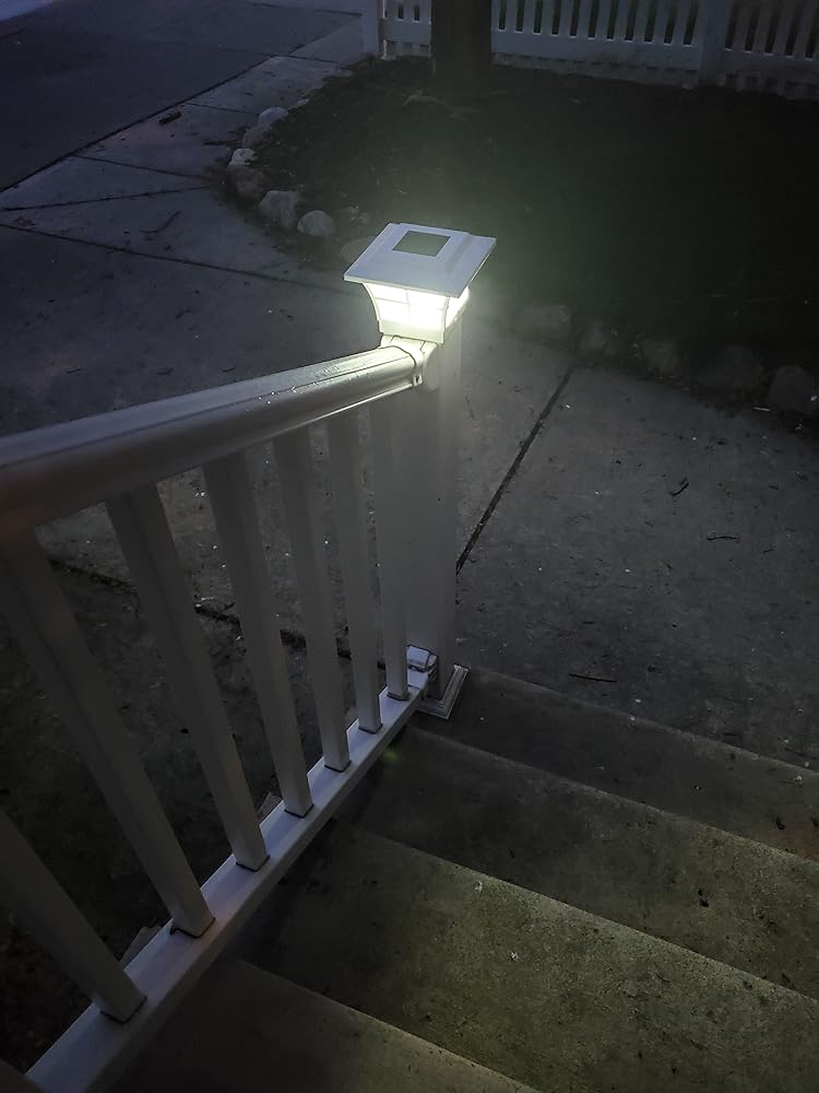 Prestige Solar Post Cap - White SLO79W