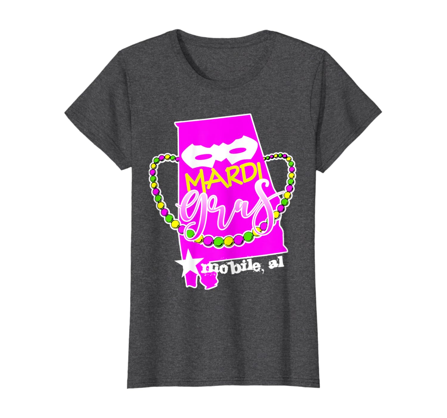 Amazon Com Mardi Gras Mobile Alabama Parade Celebration Gift T