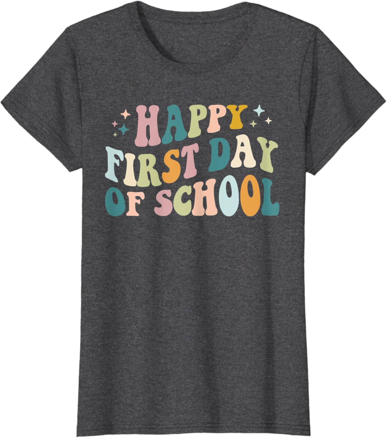 Happy First Day Of School Groovy Back To School Gifts T-Shirt