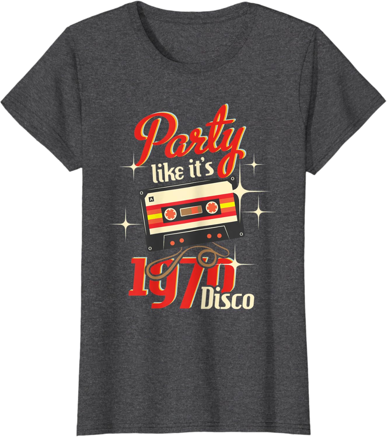 Party Like It's 1970 Disco – 1970s Funky Party 70s Groove T-Shirt