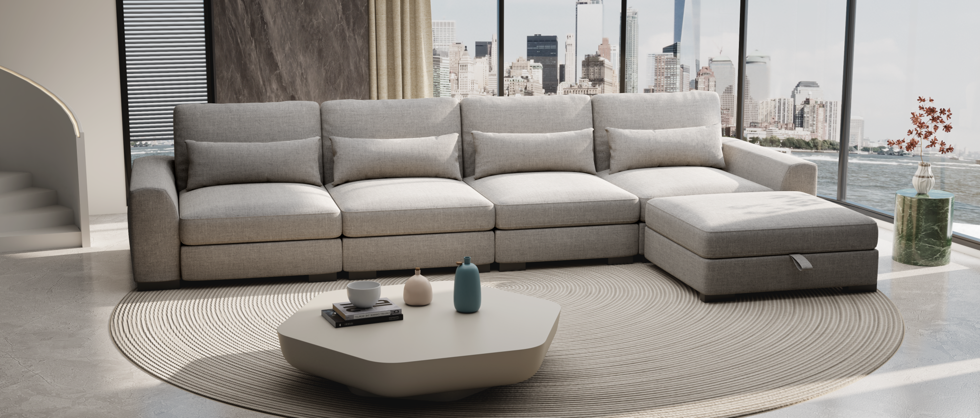 Amazon.com: Clotius Sectional Couches for Living Room