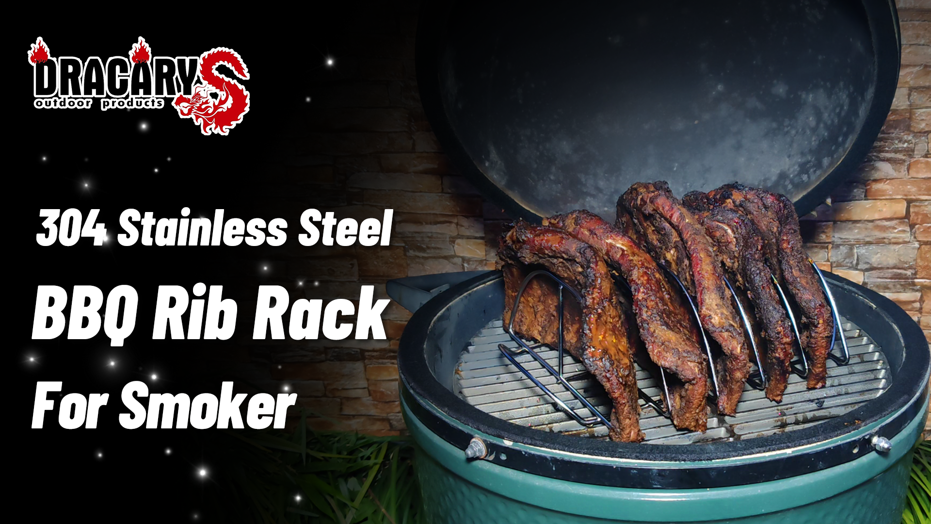 Rib Rack For Gas Grill
