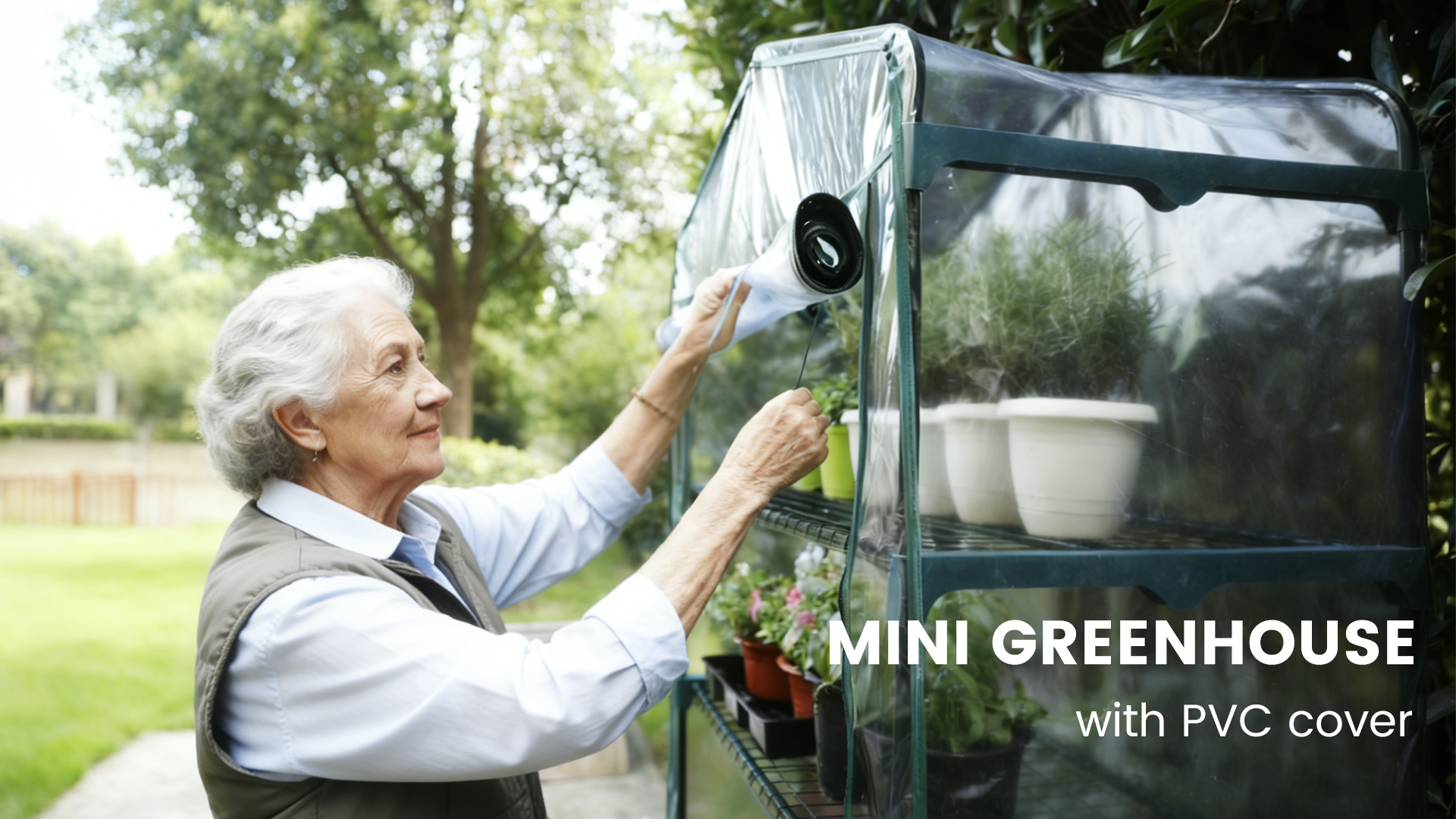 Amazon.com : Worth Garden 4 Tier Mini Greenhouse - 63'' H x 27'' L