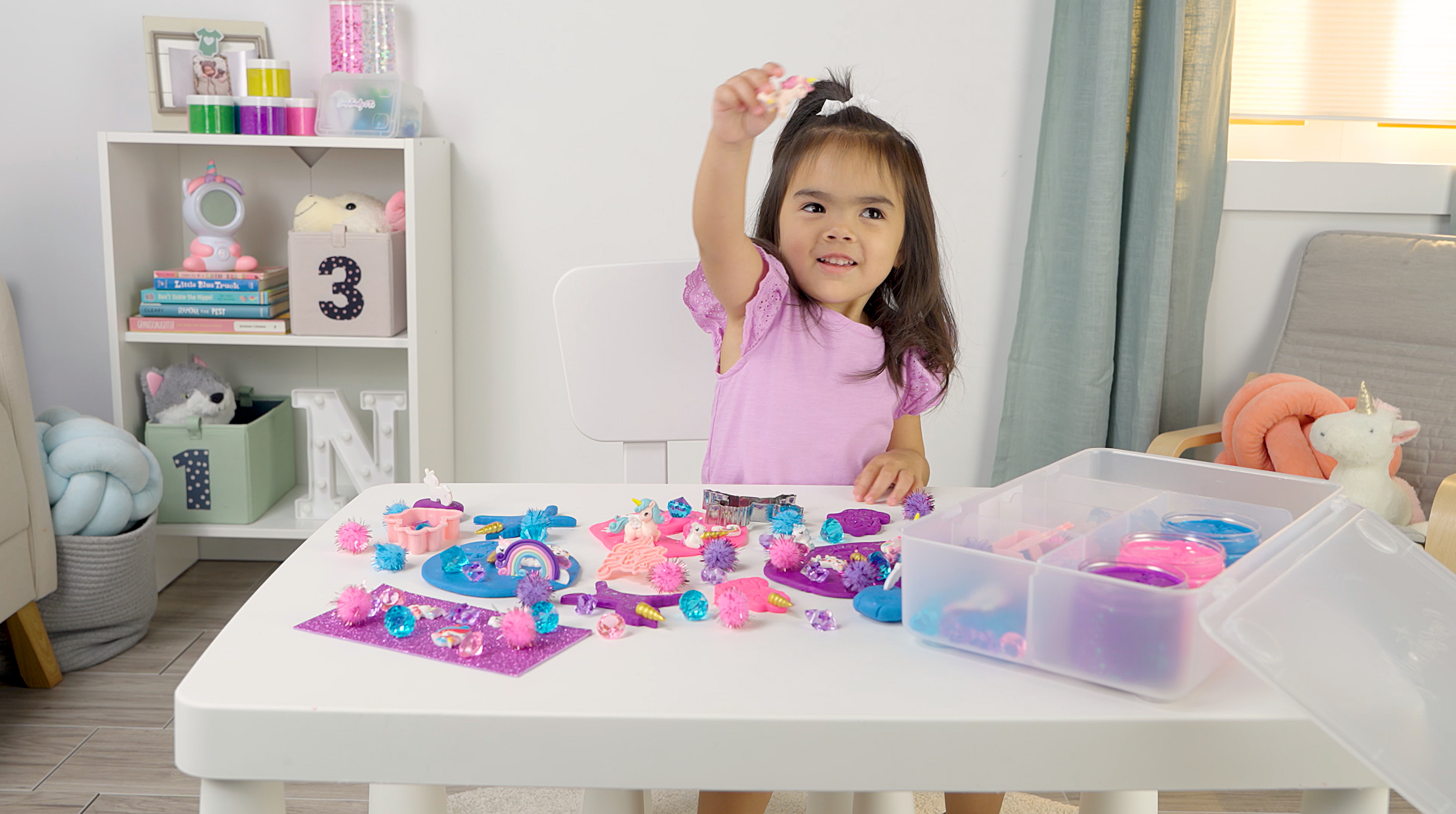 Amazon.com: Sensationally OT Unicorn Sensory Dough Kit, 3 Jars