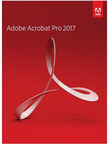 Adobe Acrobat Pro 2017 Windows [Download] (Old Version)