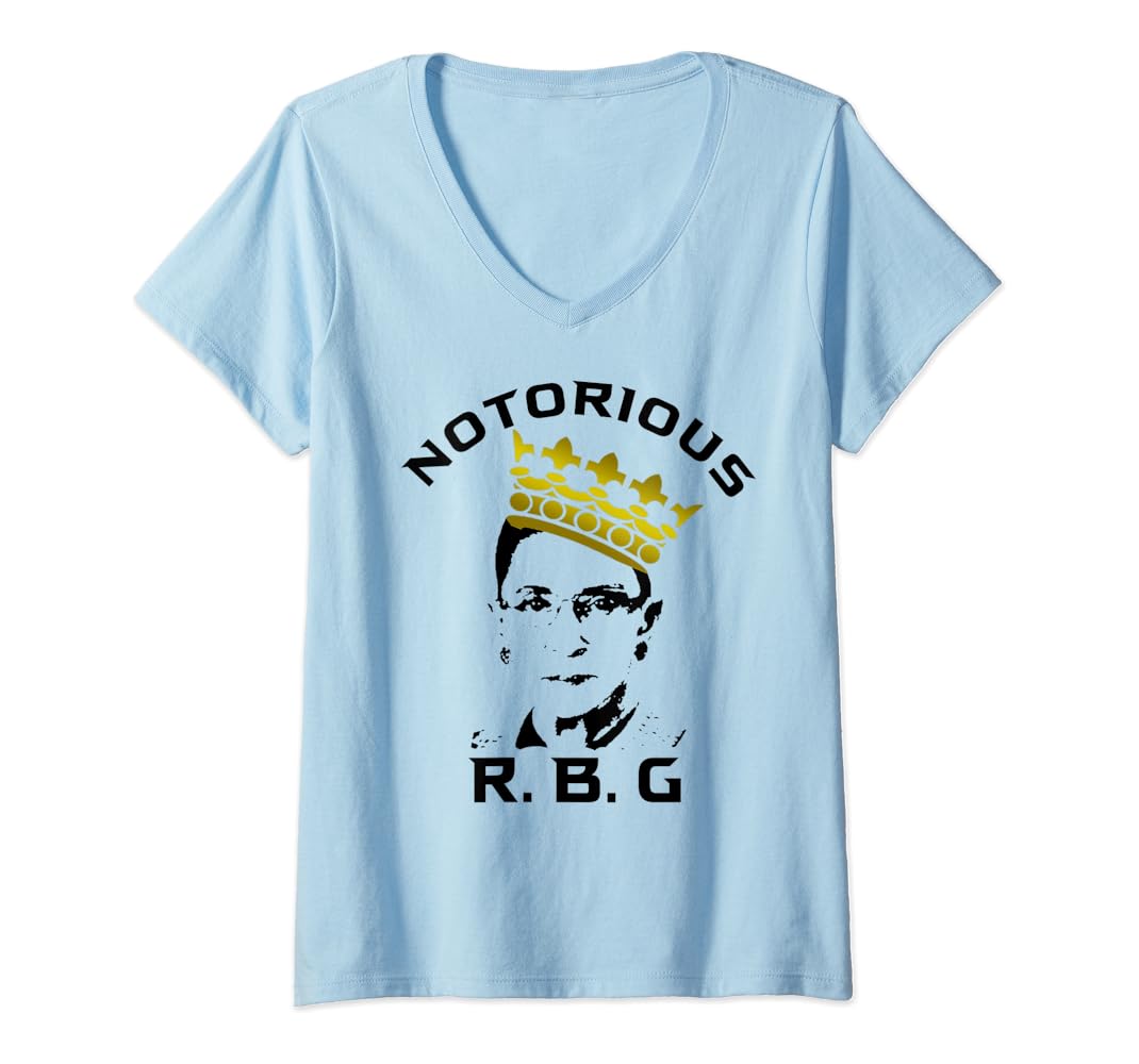 Rbg tee shirts v neck Clearance