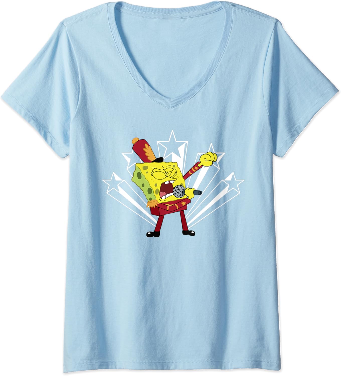 Buy Womens Spongebob Squarepants Sweet Sweet Victory V Neck T Shirt Online In Indonesia B095zr9vdj