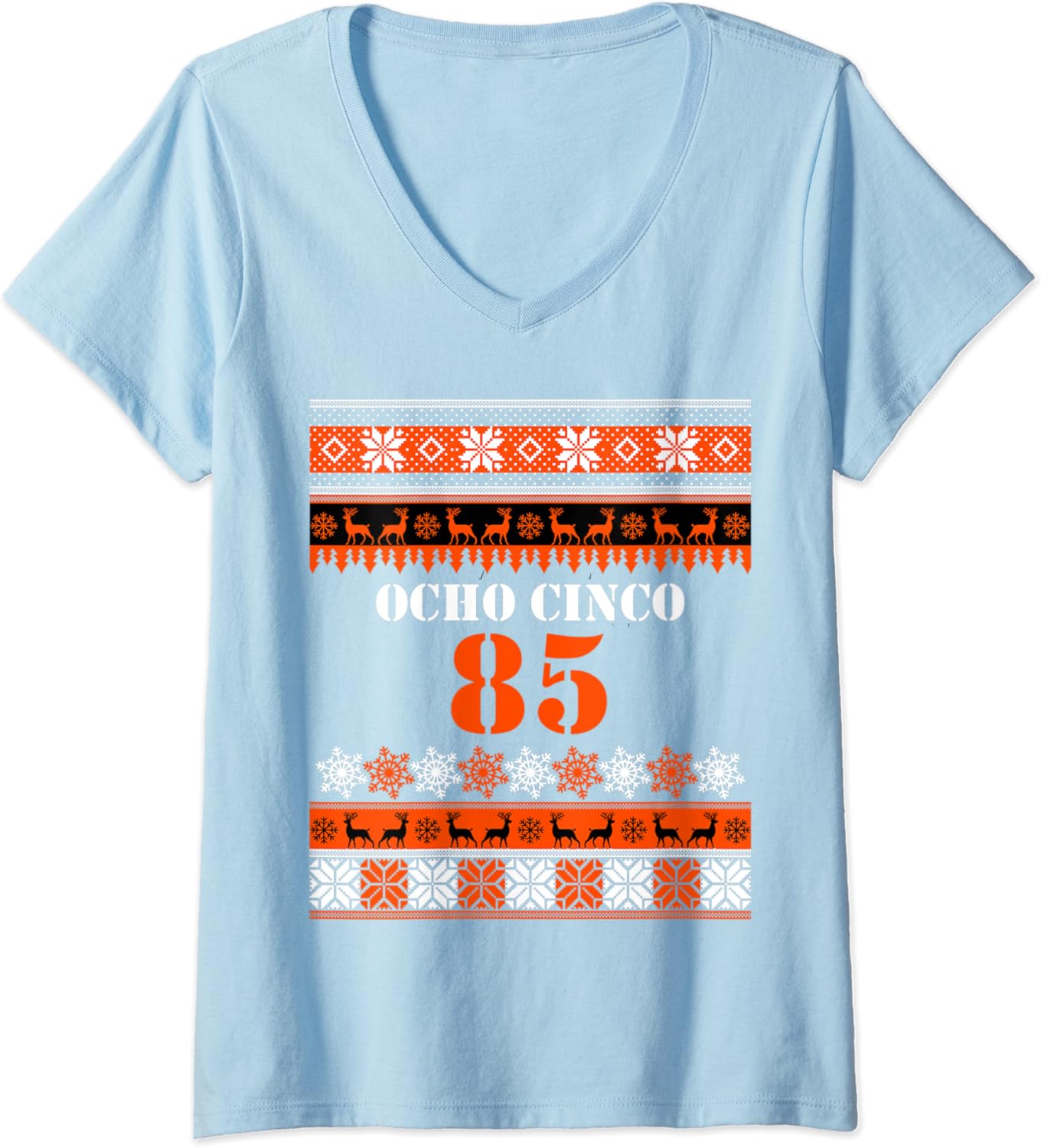 christmas sweater v neck