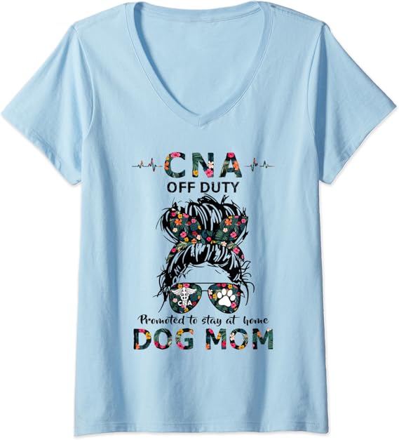 Womens CNA Off Duty Promoted To Stay At Home