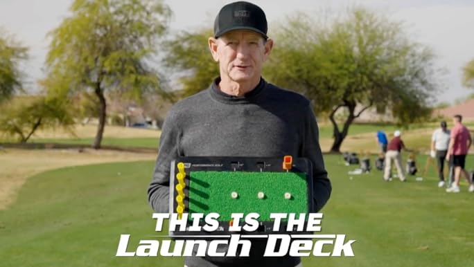 Amazon.com : Performance Golf Launch Deck Golf Swing Trainer