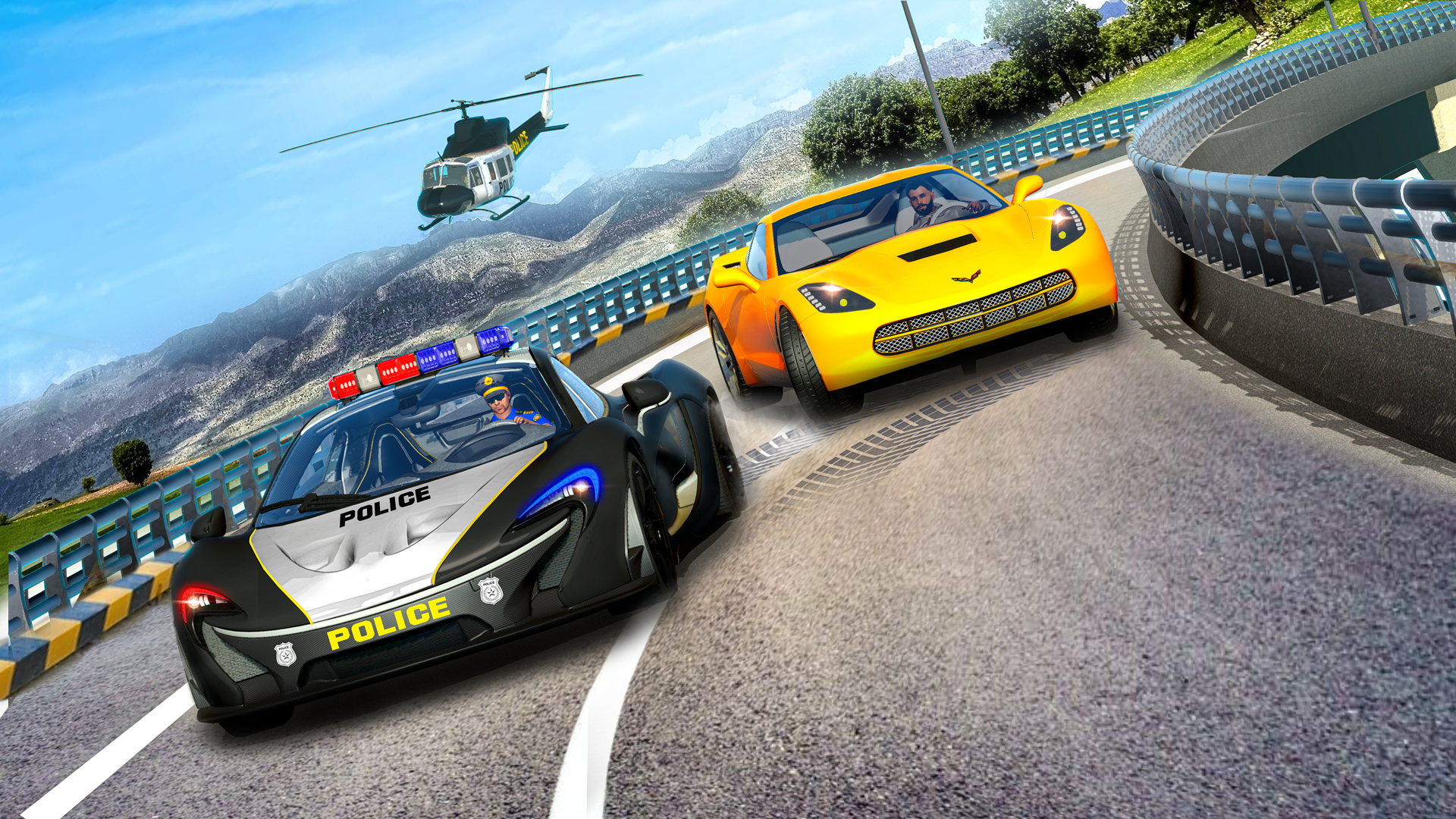 Open World Police Car Simulator 3D - Miami Vegas Crime Gangster Chase ...