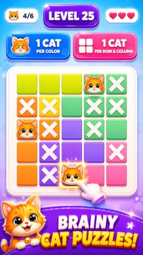 Meowdoku: Brain Puzzle Games , Hidden Cats Sudoku Game Master 2026 – vue 4