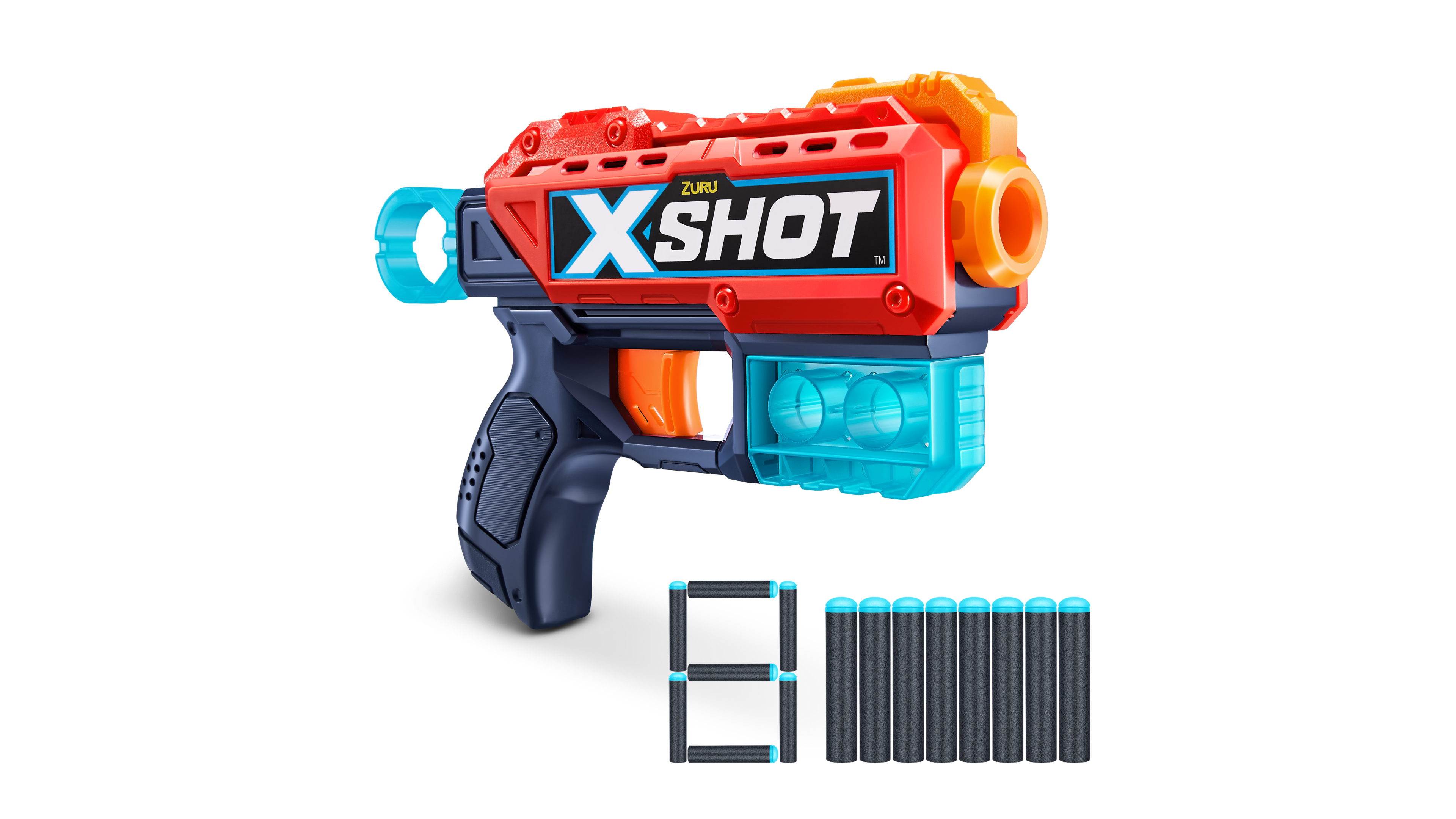 Pistolet à Fléchettes Souples Avec 80 Projectiles Et 2 Lunettes De Protection, Jeu D'Adresse Extérieur Pour Enfants Dès 8 Ans - Jeux - Jouets