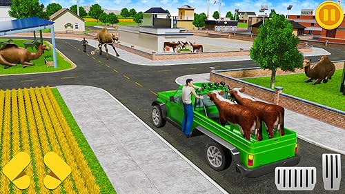 Animal Transport Truck: City Farm Animals Transport Driving Game