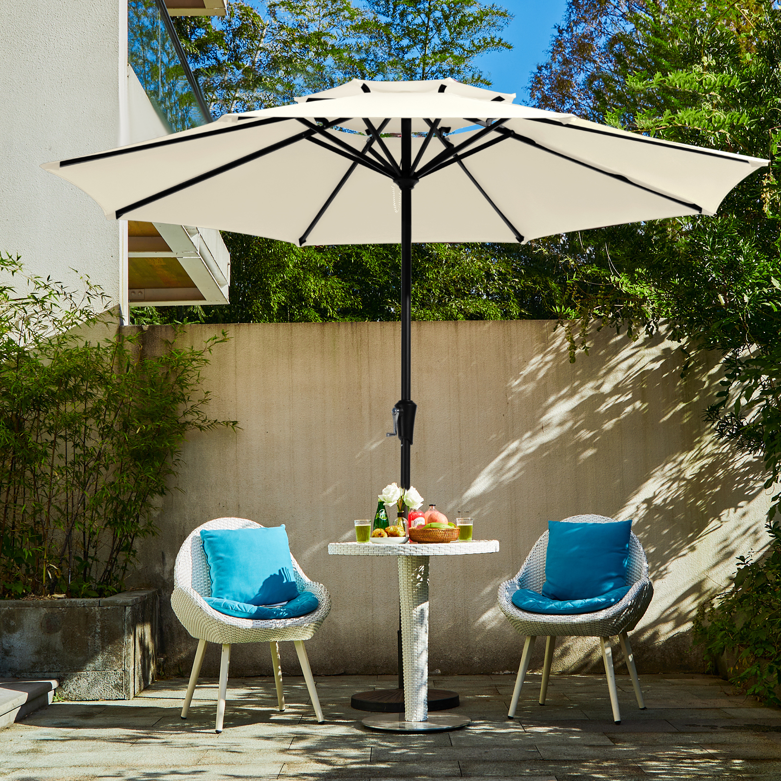 Watch KITADIN 2 Tiers Patio Umbrella on Amazon Live