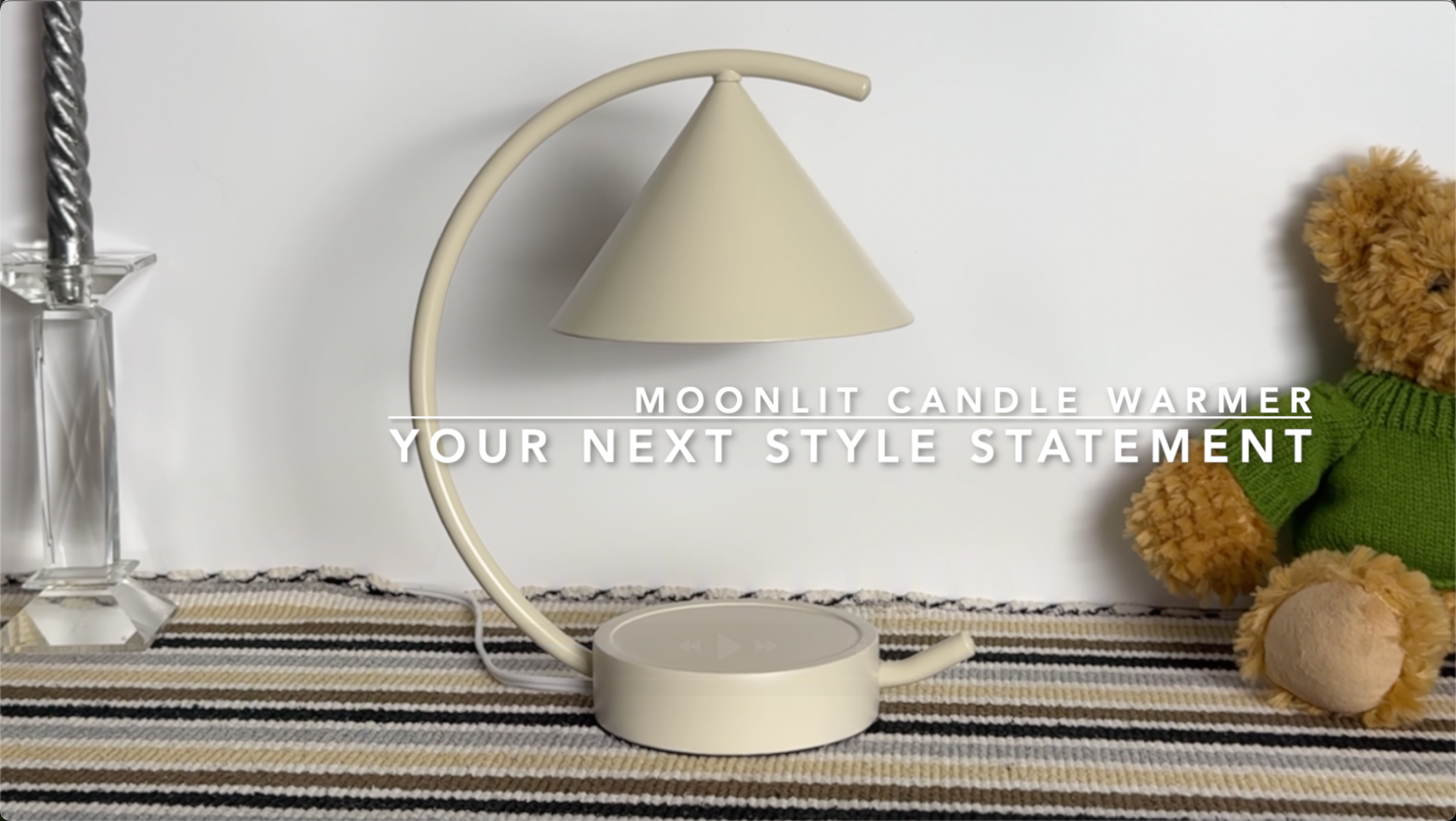 Amazon.com: Bamboo&Life® Moonlit TouchOn Candle Warmer Lamp,5-Pc