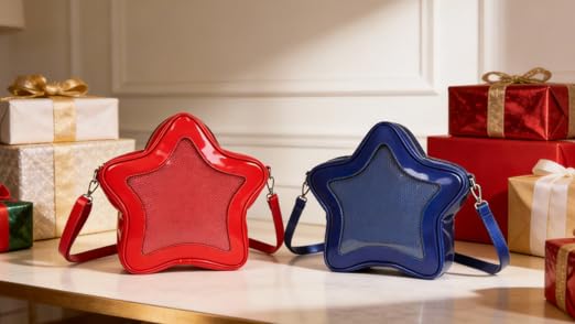 Amazon.com: Vobomo Star Shape Ita Bag Pins Display Crossbody Bag