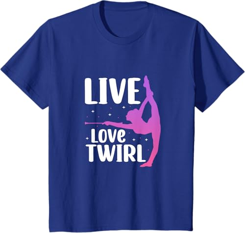 Miniatura 32 de Twirl Baton Twirling Twirler Majorettes T-Shirt Black,Navy Blue,Asphalt Grey,Baby Blue,Cranberry Red,Red,Kelly Green,Brown,Olive Green,Dark Heather