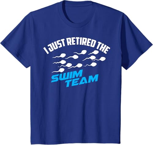 Miniatura 9 de Lindo Vasectomía I Just Retired The Swim Team Shirt Divertido regalo
