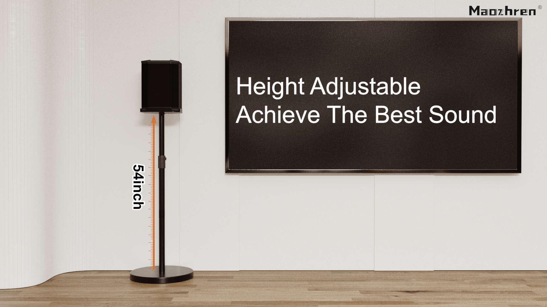 Amazon.com: Height Adjustable Speaker Stand for Bose S1 Pro / S1