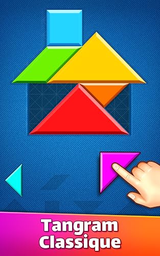 Puzzle Tangram: Jeux Polygram – vue 2